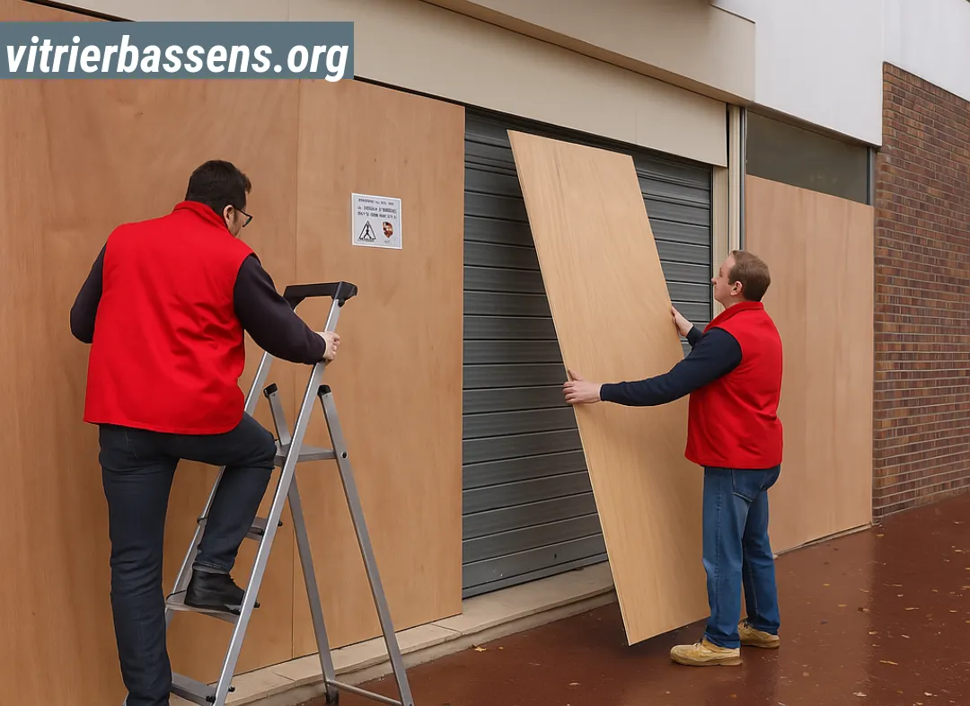 Mise en sécurité fermeture provisoire Bassens